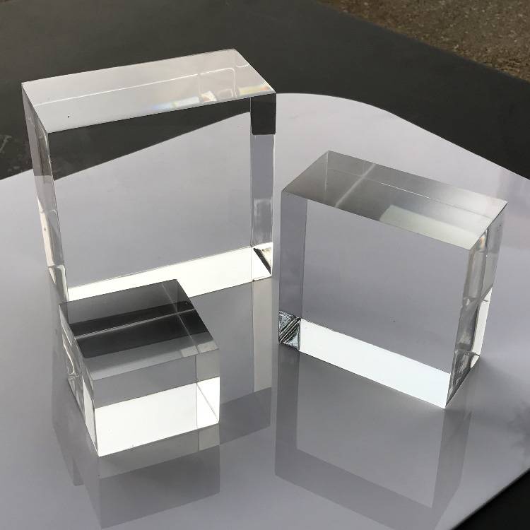 Solid Acrylic Display Blocks Supplier