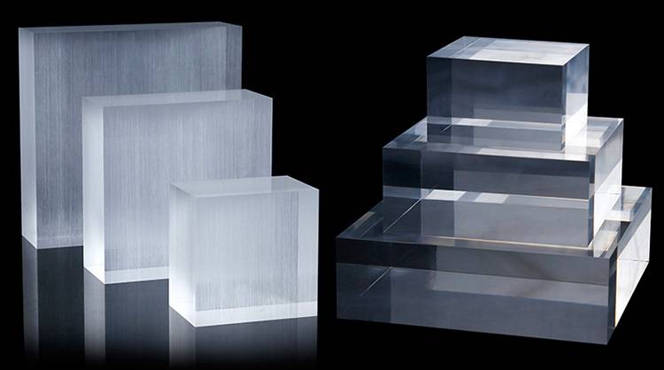 Solid Acrylic Cube Set, Plexi