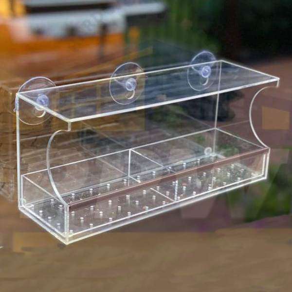 Freezer Door Merchandising Basket with 6 suction Cups